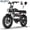 T73 MAX PRO-Black, variant on T73 PRO MAX 3000W Electric Dirt Bike for Adults, Dual Battery 48V/20.8Ah & Dual Motor, 50-120Miles PAS Range, 20" Fat Tire, UL 2849 Certified (Brown)