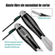 thumbnail image 3 of Cuerda Saltar Pvc 2.8m Ajustable Con Contador 2 Formas Xtellar negro, 3 of 3