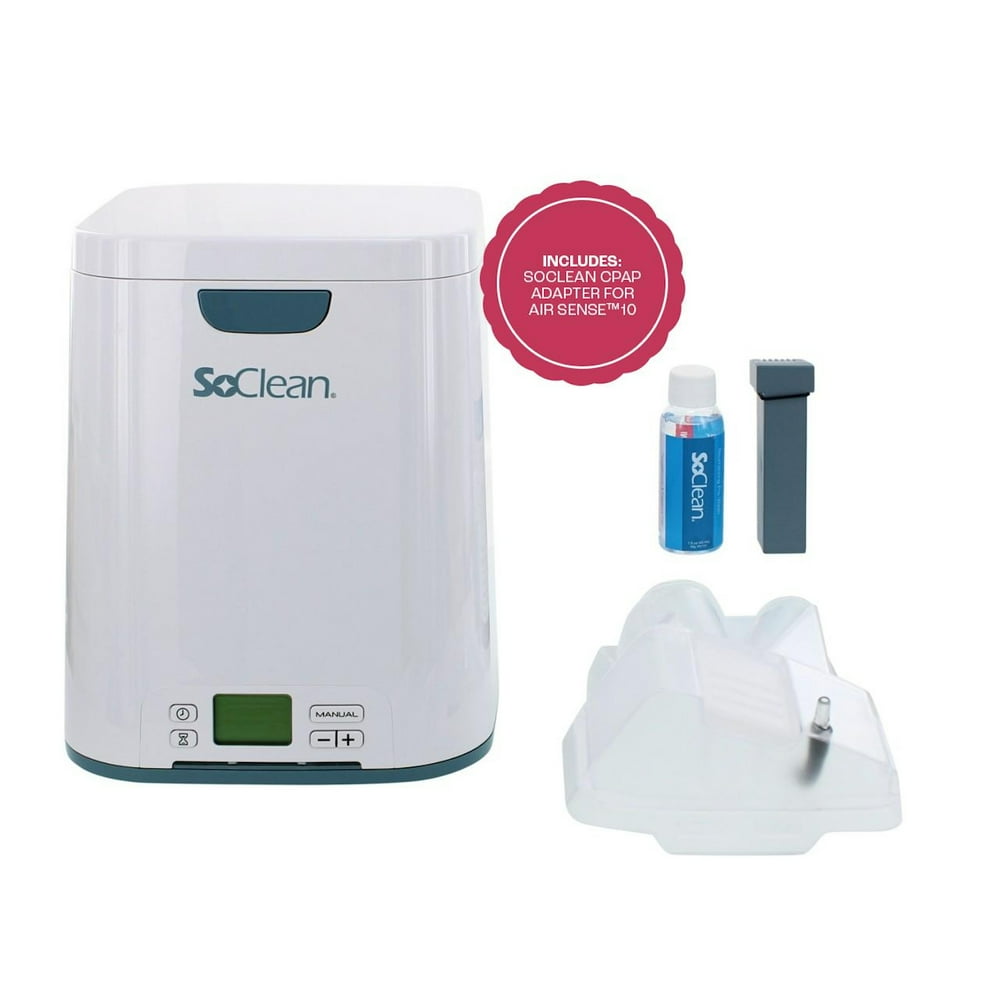 SoClean 2 CPAP Cleaner & Sanitizer with ResMed Adapter for Airsense 10