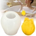 thumbnail image 2 of Ktoot 1Pc Tulip Flower Silicone Mold, 5X4.5X3.2Cm Floral Candle Wax Soap Resin Molds with Food Safe Material, for Diy Home Decor Craft Chocolate Candy Making, 2 of 7