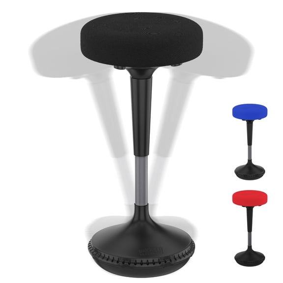 Wobble Stool Standing Desk Chair | Adjustable Height 23–33” Tall Active Sitting Stool for Office, Classroom & Home Workspaces