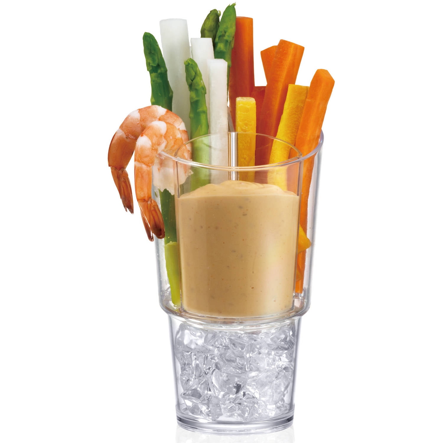 Prodyne Veggie Sticks And Dips On Ice