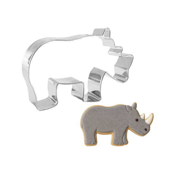 Rhino Cookie Cutter 4.5 inches A5005B - The Cookie Cutter Shop