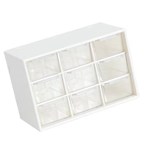 Organisateur de bureau, Boîte de rangement facile à nettoyer pour l'école de bureau