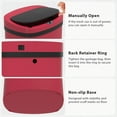 thumbnail image 6 of CL.HPAHKL 13 Gallon Automatic Trash Can with Lid, Kitchen Plastic Garbage Can, Red, 6 of 7