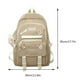 thumbnail image 3 of Bolsa ajustable para estudiantes de primaria, regalos para niños con múltiples bolsillos de nailon (mochila caqui) Likrtyny Para Estrenar, 3 of 3