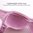 thumbnail image 4 of qolati Push Up Sports Bra for Women Seamless Stretch Full-Coverages Everyday Bras Adjustable Straps Comfortable Breathable Support No Underwire T-Shirt Bras, 4 of 7