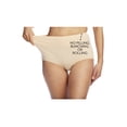 thumbnail image 2 of Comfort Choice Plus Size Cotton Spandex Comfort Waist Brief 2-Pack, 2 of 5