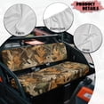 thumbnail image 5 of XYZCANDO Brown Camo Forests Seat Cover for UTV Set 2 Pcs UTV Front Bench Seats Cover Compatible with Kawasaki Mule 4000 Breathable Bench Seat Covers Accessories Easy-Clean, 5 of 7