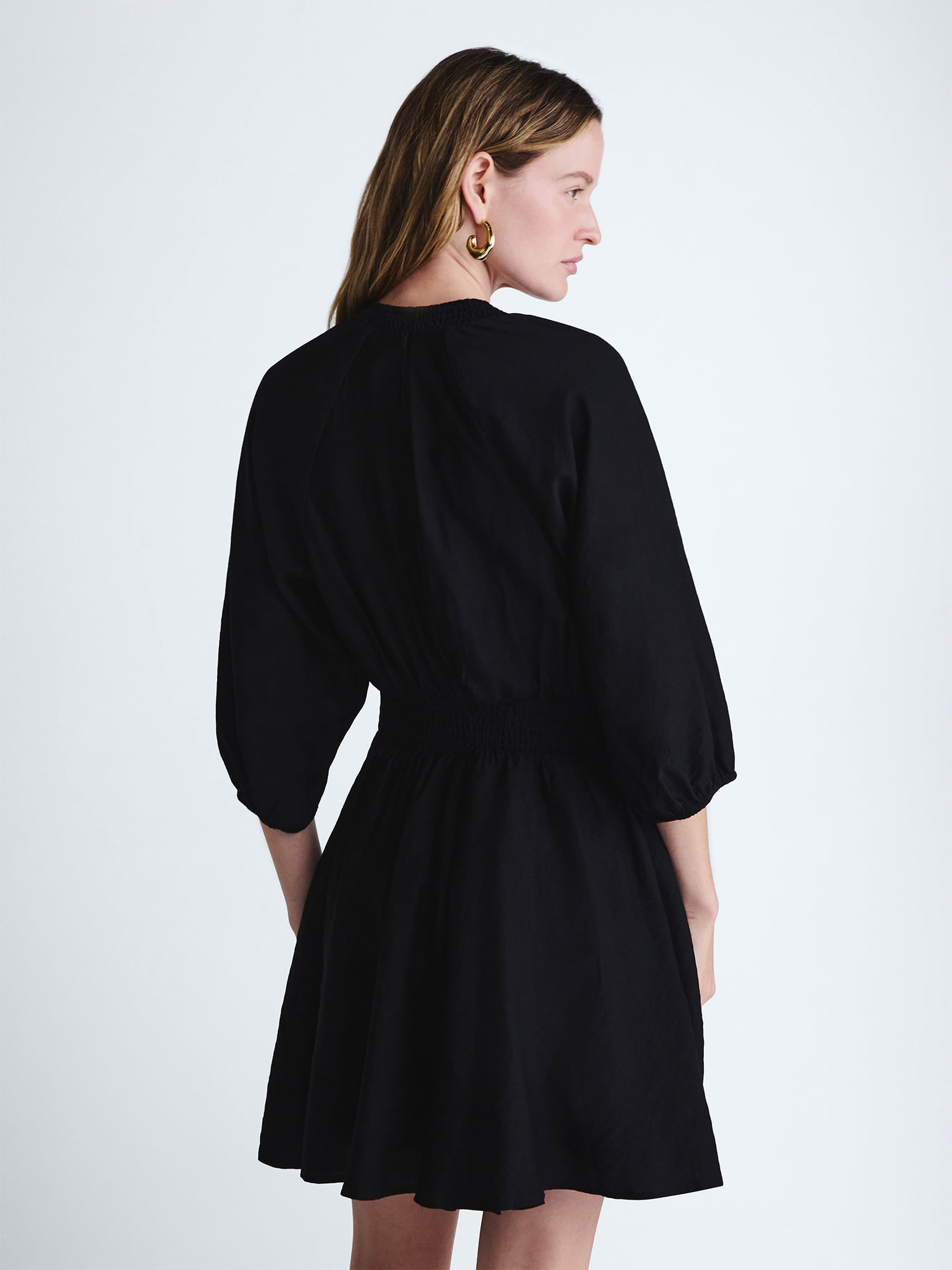 Scoop Women's and Women's Plus Mini Raglan Dress, Sizes XS-4X