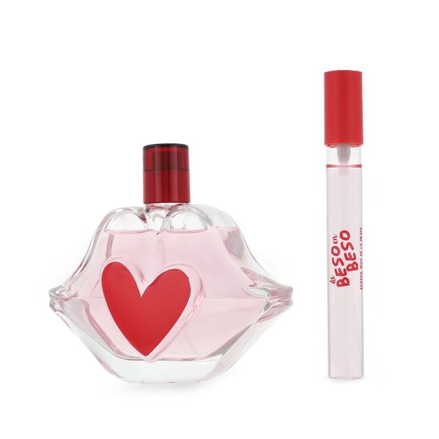 Z4 SET AGATHA DE BESO EN BESO 2PZS 100ML EDT SPRAY/ 10ML EDT SPRAY