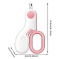 thumbnail image 4 of Nail Nail Trimmer for LED Upgrade Indoor Cats Dogs Rabbits Kitty Grooming Tool, 4 of 4