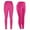 Hot Pink, variant on High Waist Leggings with Pockets Tummy Control Running Yoga Pants Stretchy Workout Tights Activewear Pants