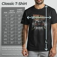 thumbnail image 5 of Men's Back to the Future Time Machine Glow  Graphic Tee Black 2X Large, 5 of 9