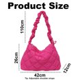 thumbnail image 2 of Bolso de mano acolchado para mujer, ligero y acolchado, tipo bandolera, 2024, 2 of 5