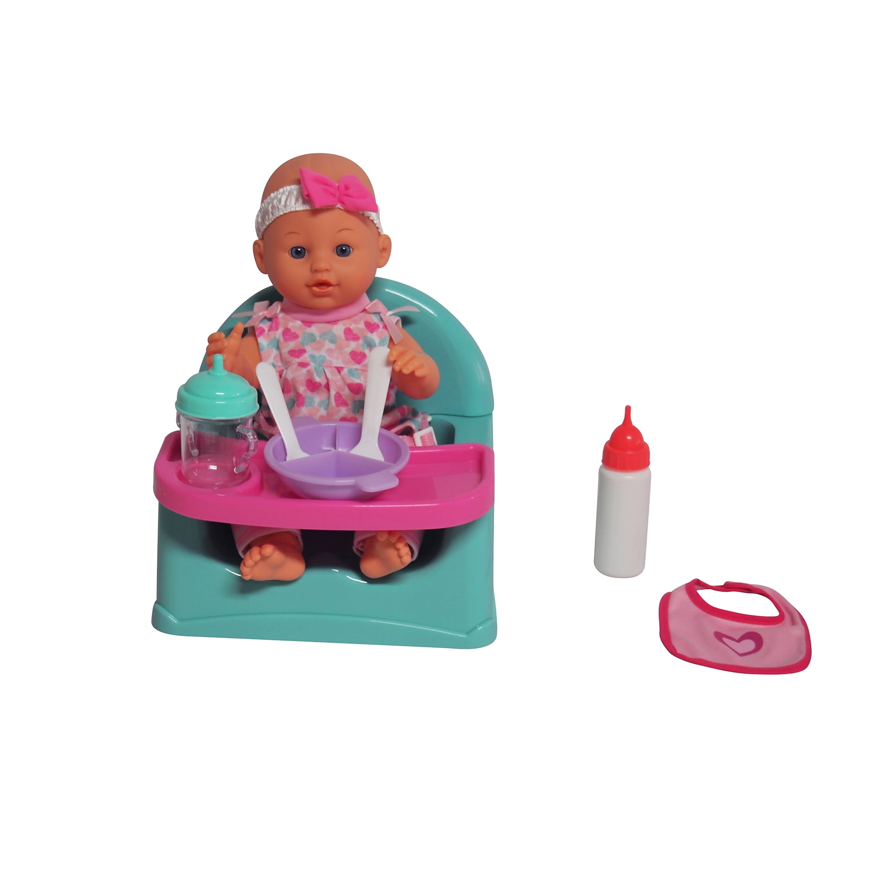 NEW PK Baby Doll Gift Toy Soft Vinyl Play set w Musical Potty Kids Toddler 2 