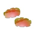 thumbnail image 2 of Vonxyz Peach Gold Polarized Lenses Replacement for Oakley Split Jacket Vented OO9099 Sunglass, 2 of 5
