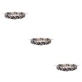thumbnail image 2 of Guardoinrt Embrace Uniqueness Multicolored Braided Friendship Bracelet Gift Idea Minimalist AAA-011 3Set, 2 of 6