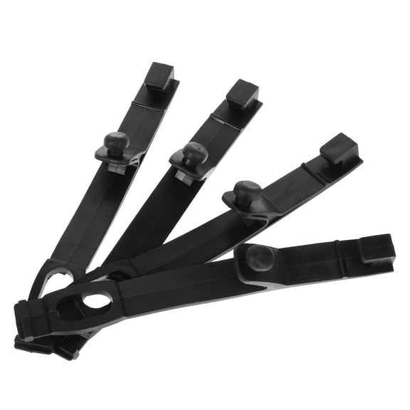 HEMOTON 4pcs Motorcycle Headlight Rubber Straps Universal Mounting Bracket for Dirt Bike Headlight Holder Accessories
