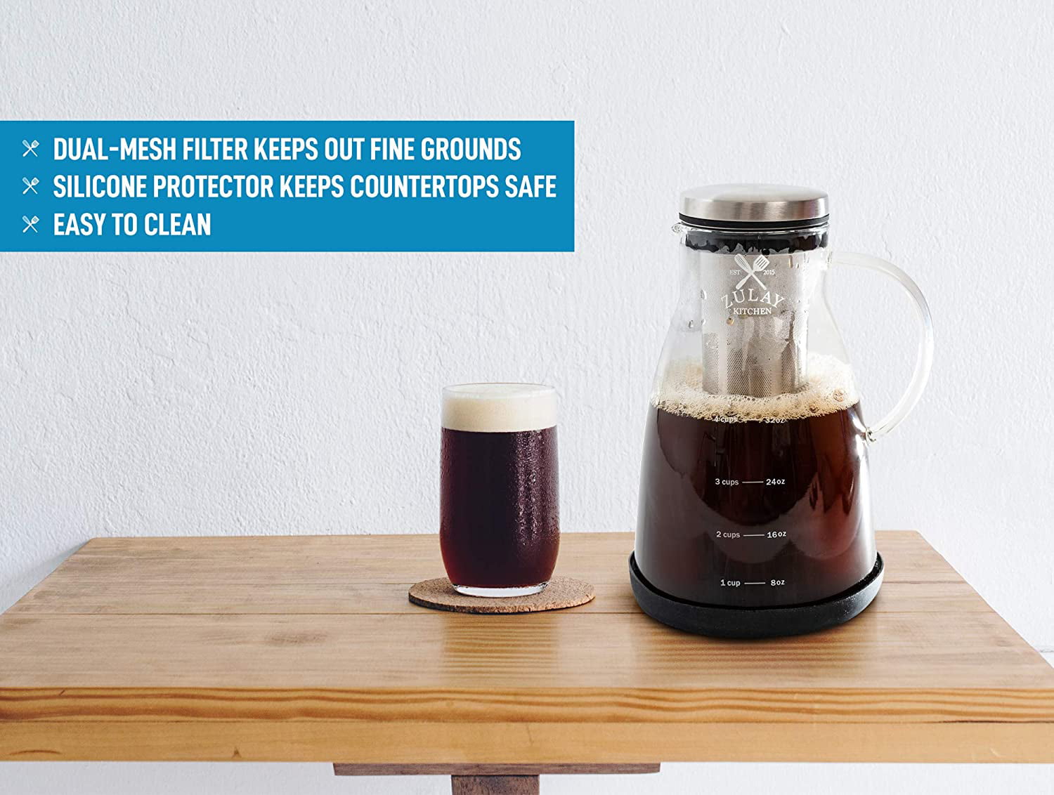 Some Like It Hot Or Cold: Zulay Kitchen Cold Brew Coffee Maker