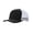 Black White, variant on 5 Panel Trucker Cap Cotton Sun Hat Mesh Back Baseball Cap-Light Grey