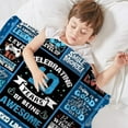 thumbnail image 4 of 18 Year Old Boy Gifts Blanket 60"x50", Coolest Gifts for 18 Year Old Boy, Birthday Gift for 18 Year Old Boy, 18 Year Old Boy Gift Ideas, 18th Birthday Decorations for Boys, 18th Birthday Boy, 4 of 5