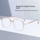 thumbnail image 3 of Gafas de presbicia rojas para mujer, montura grande ultraligera, modernas y juveniles, gafas de presbicia anti luz azul starlight, 3 of 4