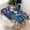 White-3, variant on Rectangular Tablecloth 60x84 Inch – Waterproof Polyester Printed Table Cover, Wrinkle Resistant, Washable for Kitchen & Dining, Tropical Jungle Theme