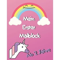 Mein erster Malblock: Fantastische Tierwelt für Kinder, 50 Motive zum Malen (Paperback)