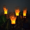 thumbnail image 4 of Solar LED Garden Waterproof Ghostly Light ABS Intelligent Control Hand Lights Garden Decorative Atmosphere Ghostly Light Deco Flame lamp, 4 of 9