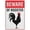 Warning Sign 2, variant on Beware Of Snakes Sign 8"x12" Reflective Aluminum Metal Warning Signage With Symbol For Indoor Outdoor Use