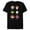 Black, variant on Disney and Pixar’s Toy Story Emoji Moods - Short Sleeve Blended T-Shirt for Adults - Customized-Dark Heather
