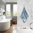 thumbnail image 2 of Yayeee 100% Cotton Hand Towels for Bathroom 16" x 28" Soft Absorbent Kitchen Towel, Night Floating Whale, 2 of 7