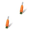 thumbnail image 2 of Mini Cepillo de Limpieza Injueey Plegable para Tazas Botellas Almacenamiento Naranja Blanco Gris, 2 of 5