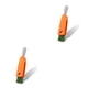 thumbnail image 1 of Advancent Vasos de agua, cepillos, herramientas de limpieza, botellas plegables, depurador de en forma de zanahoria, dispositivos portátiles Naranja 2Conjunto, 1 of 6