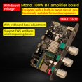 thumbnail image 2 of 2X -1001U con Boost Mono 100W Bluetooth Tablero del Amplificador de Alta y Baja Tono Al Aire Libre DIY Altavoz TPA3116, 2 of 5