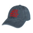 thumbnail image 7 of It's Weird Being The Same Old People Navy Hat Adjustable Funny Fashion Unisex Baseball Cap for Men Women, 7 of 7