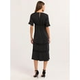 thumbnail image 2 of Sofia Jeans Women's Lace Inset Midi Dress, Mid Calf Length, Sizes XS-XXXL, 2 of 3