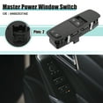thumbnail image 2 of Unique Bargains Front Left Driver Side Master Power Window Switch for Dodge Grand Caravan 2008-2009 04602537AE Black, 2 of 9