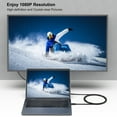 thumbnail image 5 of Benfei usb c to dvi cable 6 ft, usb type-c [thunderbolt 3/4] compatible with iphone 15 pro/max, macbook pro/air 2023, ipad pro, imac, s23, xps 17, surface book 3 and more, 5 of 8