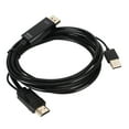 thumbnail image 2 of Cable adaptador de video, interfaz multimedia HD a interfaz multimedia HD a cable adaptador DP Interfaz multimedia HD a cable convertidor DP Estética elegante, 2 of 9