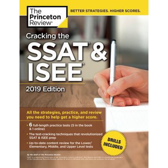 Pre-Owned Cracking the SSAT & Isee, 2019 Edition: All the Strategies, Practice, and Review You Need to Help Get a Higher Score (Paperback) 1524757934 9781524757939