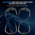 thumbnail image 4 of Osawalla AI Smart Glasses with Camera, 32MP Photo, 1200P Video, 6-Axis Stabilization, Built-in Storage, Open-Ear Audio, Bluetooth 5.4, IP54, for Cycling & Hiking, 4 of 10