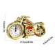 thumbnail image 2 of Reloj Despertador con Diseño de Motocicleta | Reloj Decorativo Vintage de Escritorio de Plástico Gris y Dorado | Regalo Único para Dormitorios, Oficinas, Bares y Cafeterías | Regalo para Niños y Adul, 2 of 6
