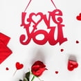thumbnail image 4 of YDOJG Valentines Decorations Valentine'S Day Doorplate-Happy Valentine'S Day Sign Farmhouses Decoration-Valentine'S Day Decoration Front Door Decoration--Valentine'S Day Home Decoration, 4 of 9