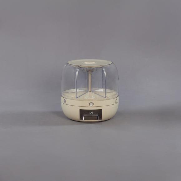 BOX001 - (Large) Divided Rotating Grain Rice Storage Box