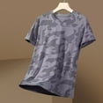 thumbnail image 4 of ZVNAΖH Men's Camo T-Shirt – Summer Short Sleeve Crewneck Base Layer Tee Shirt, for Workout & Everyday Use, Available in Big & Tall, M-5XL, 4 of 5