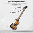 thumbnail image 4 of Guitarra eléctrica de madera en miniatura modelo de mini guitarra mini instrumento musical adornos de guitarra eléctrica regalo para amantes de la música 47x12" ANGGREK Otros, 4 of 8