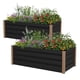 thumbnail image 2 of Yeshouse Huerto elevado de aluminio, jardinera resistente para el cultivo de raíces, jardinera de pie para exteriores, ideal para patios, césped, hortalizas y flores, 2 of 8