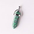 thumbnail image 1 of Pendentif en Quartz Pierre Naturelle Cristal agate Balle Hexagone Pendentif Collier, 1 of 5